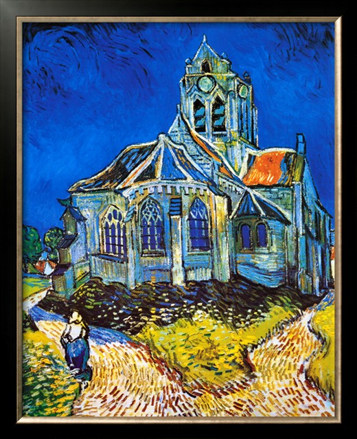 Church at Auvers - Vincent Van Gogh Paintings